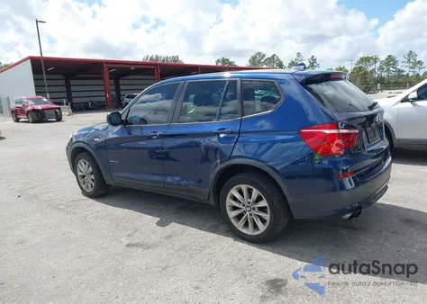 2013 BMW X3 xDrive28I из США, поврежденный, VIN 5UXWX9C54D0A08742